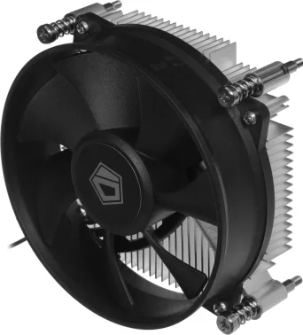 Устройство охлаждения(кулер) ID-Cooling DK-17 PWM Soc-1700/1851 черный 4-pin 14-26dB Al 65W 265gr Ret