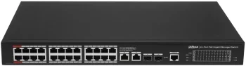 Коммутатор Dahua DH-S4228-24GT-240 28x1Гбит/с 2SFP 24PoE 240W управляемый