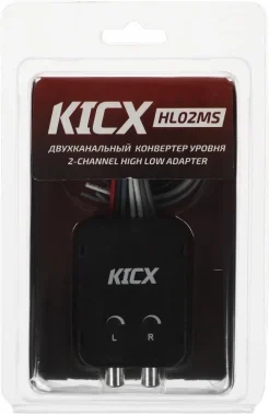 Конвертер Kicx HL02MS черный двухканальный (упак.:1шт)