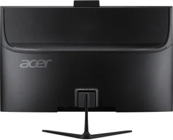 Моноблок Acer Aspire C27B-GARL 27" Full HD Core Ultra 5 225U (1.3) 16Gb SSD512Gb Graphics Eshell GbitEth WiFi BT клавиатура мышь Cam черный 1920x1080