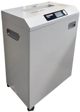 Шредер Office Kit S600 3,9 серый (секр.Р-2) ленты 40лист. 60лтр. скрепки скобы пл.карты CD