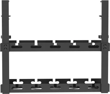 Кабель-канал Cactus CS-CM-400-2BK CS-CM-400-2 для столов 40x13.4x34.2см черный
