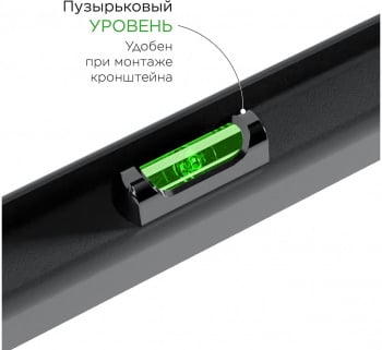 Кронштейн для телевизора Holder LCD-T6606 черный 32"-90" макс.60кг настенный наклон
