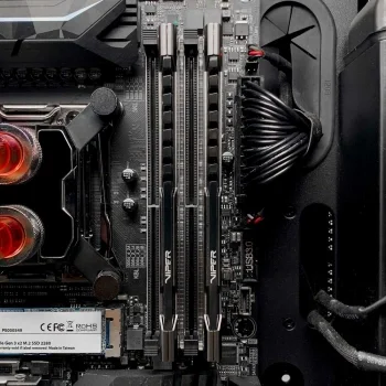 Память DDR4 2x16GB 3600MHz Patriot PVS432G360C8K Viper Steel RTL Gaming PC4-28800 CL18 DIMM UDIMM 288-pin 1.35В single rank с радиатором Ret