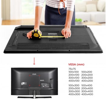 Кронштейн для телевизора Holder LCDS-5071 темный металлик 37"-55" макс.45кг настенный наклон