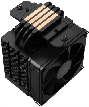 Устройство охлаждения(кулер) ID-Cooling Frozn A400 Soc-AM5/AM4/1200/1700/1851 черный 4-pin 25.8dB Al+Cu 180W 580gr Ret (FROZN A400 BLACK)
