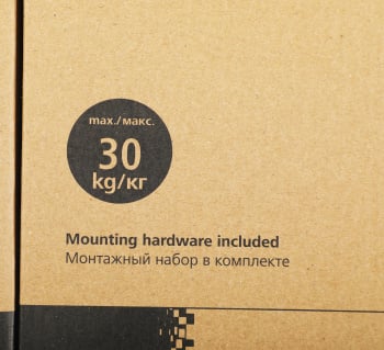 Кронштейн для телевизора Hama R1 118161 черный 32"-65" макс.30кг настенный наклон