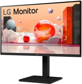 Монитор LG 27" 27BA45QB-B черный IPS LED 16:9 HDMI M/M матовая HAS Piv 1000:1 350cd 178гр/178гр 2560x1440 75Hz DP 2K 8.1кг
