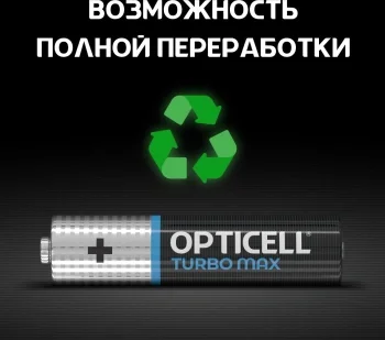 Батарея Opticell Turbo MAX LR03 AAA (12шт) блистер