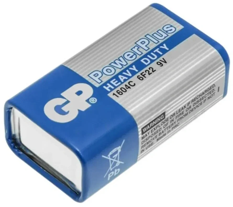 Батарея GP 1604CEBRA 6F22 9V (1шт) спайка