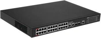 Коммутатор Dahua DH-S4228-24GT-240 28x1Гбит/с 2SFP 24PoE 240W управляемый