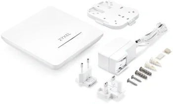Точка доступа Zyxel NebulaFlex NWA90BE-EU0102F BE5100 10/100/1000/2500BASE-T белый