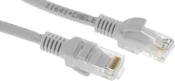 Патч-корд Premier PP31-1M-LSZH 1Гбит/с UTP 4 пары cat.5E CCA molded 1м серый RJ-45 (m)-RJ-45 (m)