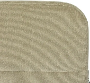 Кресло Бюрократ Triest Fabric песочный Light-21 крестов. металл черный