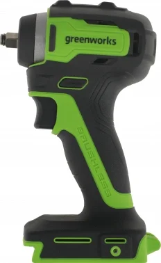 Гайковерт Greenworks G24IW200 аккум. патрон:квад.3/8" (3803607)