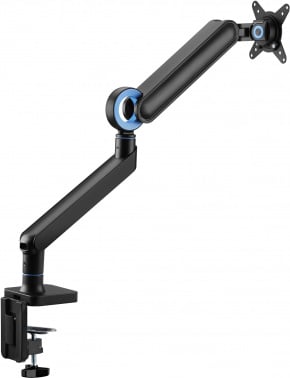 Кронштейн для мониторов Ultramounts UM719B черный 17"-35" макс.10.5кг крепление к столешнице поворот и наклон
