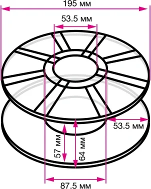 Пластик для принтера 3D Cactus CS-3D-PETG-1KG-PINK PETG d1.75мм 1кг L316м 1цв.