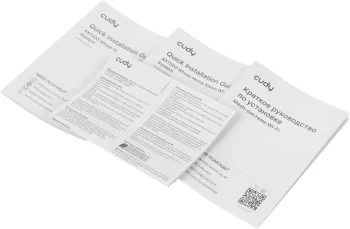 Бесшовный Mesh роутер Cudy M1500 (M1500(2-PACK)) AX1500 10/100/1000BASE-TX белый (упак.:2шт)