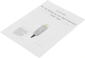 Кабель аудио-видео Cactus CS-HDMI-AOC-2.1-20 HDMI (m)/HDMI (m) 20м. позолоч.конт. черный