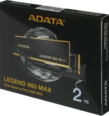 Накопитель SSD A-Data PCIe 4.0 x4 2TB ALEG-960M-2TCS Legend 960 Max M.2 2280