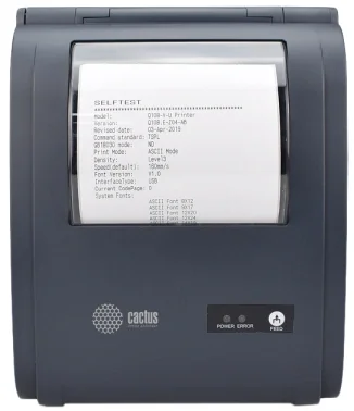 Термопринтер Cactus CS-TP-D440U 203dpi 160мм/с/USB для печ.этик. черный