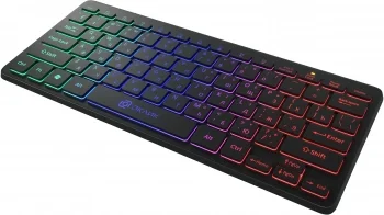 Клавиатура Оклик 300S черный USB slim LED (1696461) кабель 1.6м