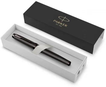 Ручка перьев. Parker IM Monochrome F328 (2172958) Bronze PVD F сталь нержавеющая подар.кор.