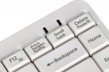 Клавиатура A4Tech FK11 белый USB slim (FK11 USB (WHITE)) кабель 1.5м
