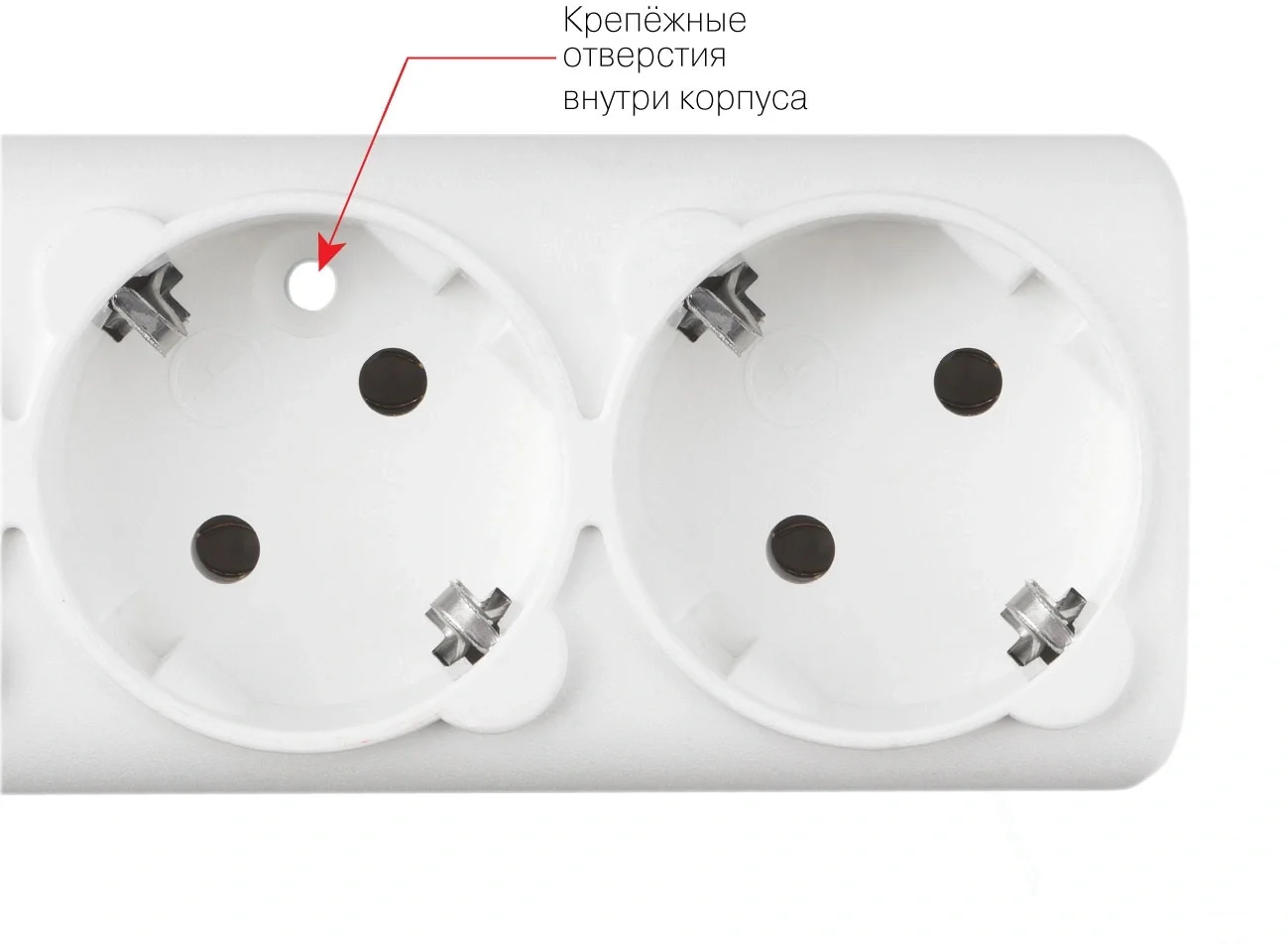 PowerCube Фильтр-удлинитель (SPG6-16-5M) 6 розеток, 5м,16А/3,5кВт, белый