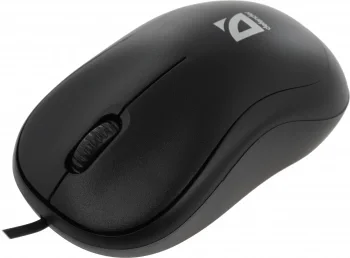 Мышь Defender Patch MS-759 черный оптическая 1000dpi USB для ноутбука 2but (52759)
