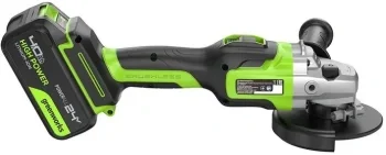 Углошлифовальная машина Greenworks GD24AG 754Вт 10500об/мин рез.шпин.:M14 d=125мм (3200207CUB)