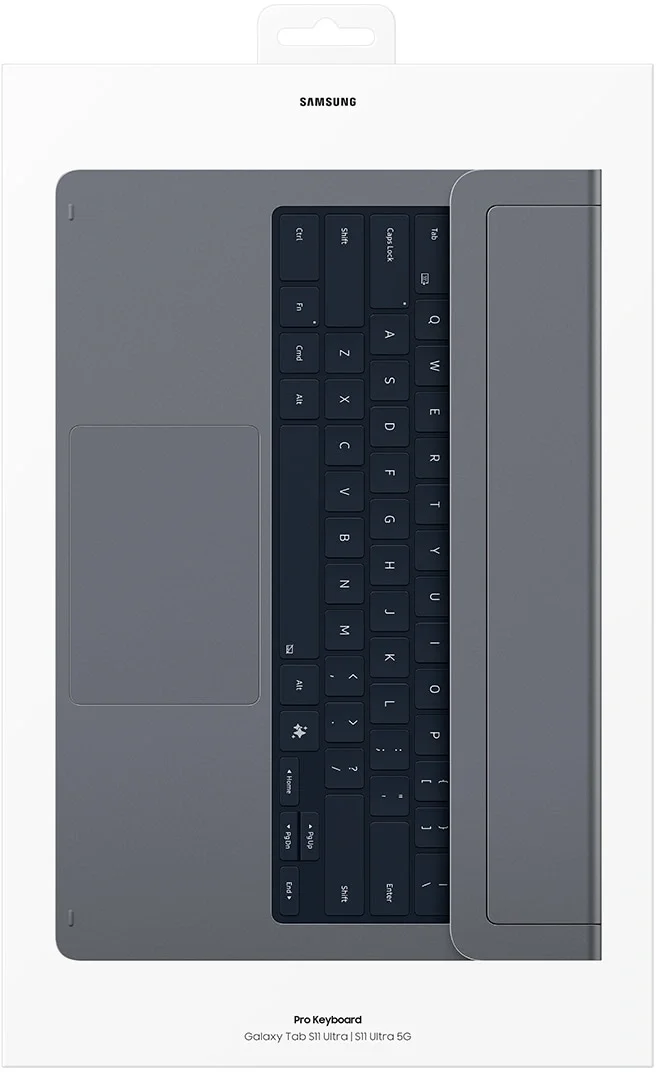 Клавиатура Samsung для Galaxy Tab S11 Ultra EF-DX935UJEGRU серый