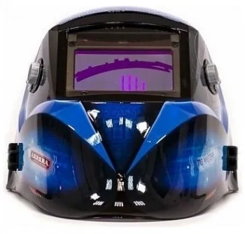 Маска сварщика Aurora SUN7 TIG MASTER 2-levels филь.:хамел. кл.:1/2/1/1 см.экр.99x55мм синий/черный (16876)