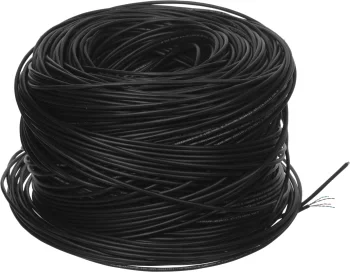 Кабель сетевой информационный Suprlan Median 01-0335-1 кат.5E UTP 4 пары 24AWG PE внешний 305м черный