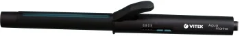 Щипцы Vitek Aquamarine VT-2313 60Вт черный макс.темп.:200С покрытие:керамическое