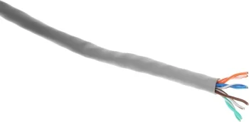 Кабель сетевой информационный Suprlan Standard 01-0328-9 кат.5E UTP 4 пары 24AWG PVC внутренний 305м серый