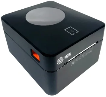 Термопринтер Cactus CS-TP-D410U 203dpi 160мм/с/USB для печ.этик. черный