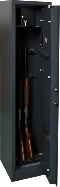 Сейф оружейный Cactus CS-SF-GK145 взломостойкий 1450x350x300мм электронный/ключевой трейзер