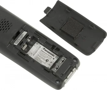 Р/Телефон Dect Panasonic KX-TG2511RUS серебристый/голубой АОН