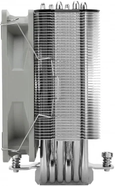 Устройство охлаждения(кулер) Thermalright Burst Assasin 120 Soc-AM5/AM4/1200/1700/1851 серый 4-pin 25.6dB Al+Cu 510gr Ret (BA120)