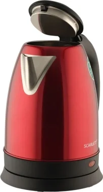 Чайник электрический Scarlett SC-EK21S76 2л. 1800Вт красный корпус: металл
