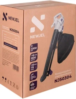 Воздуходувка Newjel NJ50304 3000Вт пит.:от сети черный
