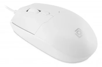 Мышь Оклик 147M белый оптическая 2000dpi USB 4but (1868746)