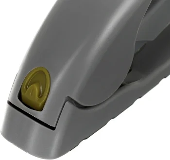 Степлер настольный Kw-Trio 5618GR/GREEN Soft-Touch 24/6 24/8 26/6 26/8 (40листов) снижение усилия серый/зеленый 100скоб