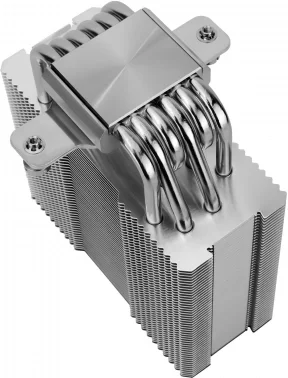 Устройство охлаждения(кулер) Thermalright Burst Assasin 120 Soc-AM5/AM4/1200/1700/1851 серый 4-pin 25.6dB Al+Cu 510gr Ret (BA120)