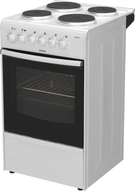 Плита Электрическая Darina 1B EM 341 406 W белый/черный эмаль (без крышки)
