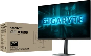 Монитор Gigabyte 27" G27Q20 черный IPS LED 16:9 HDMI полуматовая HAS Piv 1000:1 350cd 178гр/178гр 2560x1440 200Hz G-Sync FreeSync Premium DP Quad 2K (1440p) 6.16кг
