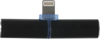 Переходник аудио Red Line lightning/Jack 3.5 (f) черный (УТ000016491)