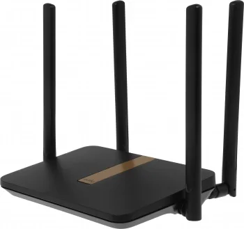 Роутер беспроводной Cudy LT500D AC1200 10/100BASE-TX/4G cat. 4 черный