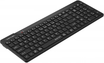 Клавиатура A4Tech FBK23 AS черный USB беспроводная BT/Radio